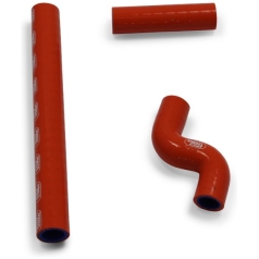 RADIATOR HOSE KIT SILICONE ORANGE