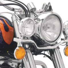 STEEL LIGHTBAR SPOTLIGHT KIT CHROME YAMAHA