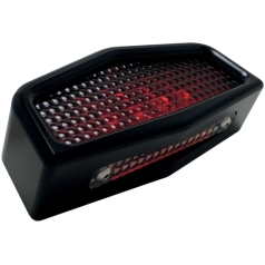 TAILLIGHT ASSEMBLY LED CAFE STYLE BLACK