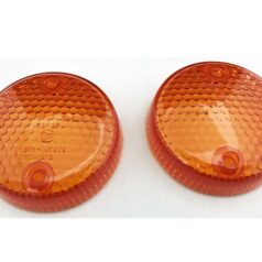 TURN SIGNAL LENS E-MARK OEM REPLACEMENT AMBER