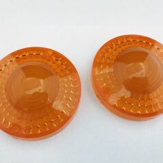 TURN SIGNAL LENS E-MARK OEM REPLACEMENT AMBER