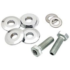 TURN SIGNAL MOUNTS HEADLIGHT BRACKET CHROME