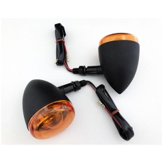 TURN SIGNAL ECE BLACK AMBER
