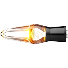 mo-BLAZE ICE BOLT-ON LED TURN SIGNAL ANODIZED BLACK