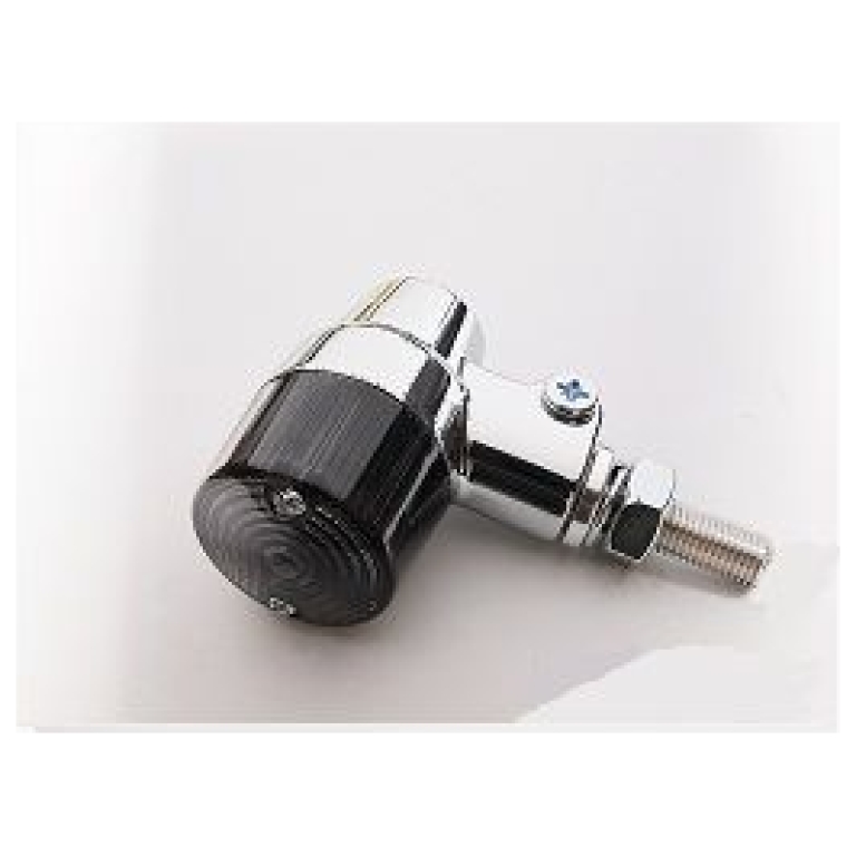 MARKER LIGHT E-MARK ALUMINUM CHROME BODY SMOKE LENS