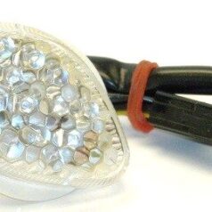 MARKER LIGHT E-MARK LED IN-FAIRING CLEAR LENS