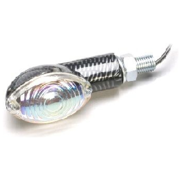 MARKER LIGHT E-MARK ULTRA SMALL CARBON FIBER BODY RAINBOW LENS