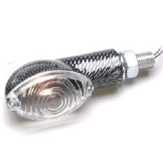 MARKER LIGHT E-MARK ULTRA SMALL CARBON FIBER BODY CLEAR LENS