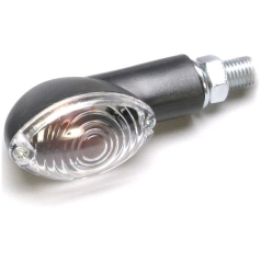 MARKER LIGHT E-MARK ULTRA SMALL BLACK BODY CLEAR LENS