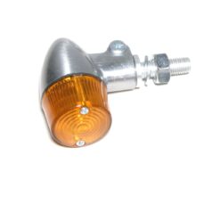 MARKER LIGHT E-MARK ALUMINUM ROUND BODY AMBER LENS