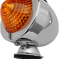 MARKER LIGHT ECE CHROME AMBER