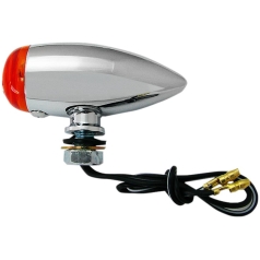 MARKER LIGHT ECE CHROME AMBER