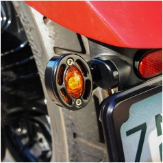 TURN SIGNAL ADAPTER REAR BLACK