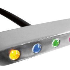 MOTOSIGN MINI INDICATOR LAMP PANEL POLISHED