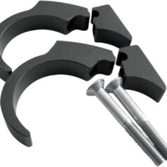 HANDLEBAR CLIP KIT 22 MM BLACK FOR MOTOSCOPE/MOTOSIGN MINI