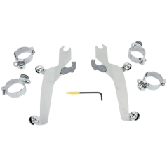 MOUNTING KIT TRIGGER-LOCK SPORTSHIELD-WINDSHIELD POLISHED
