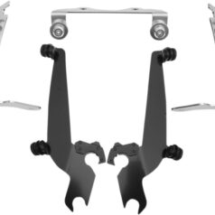 MOUNTING KIT TRIGGER-LOCK SPORTSHIELD-WINDSHIELD BLACK