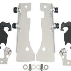 MOUNTING KIT TRIGGER-LOCK MEMPHIS FATS/SLIM-WINDSHIELD BLACK