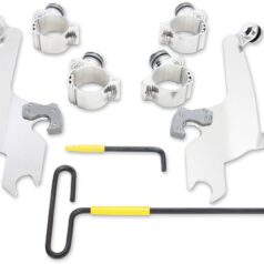 MOUNTING KIT TRIGGER-LOCK SPORTSHIELD-WINDSHIELD POLISHED