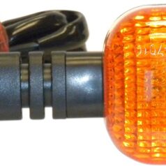 TURN SIGNAL BLACK BODY AMBER LENS