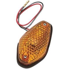 MARKER LIGHT TEAR DROP AMBER LENS
