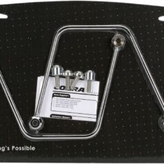 SADDLEBAG SUPPORT BRACKETS CHROME KAWASAKI