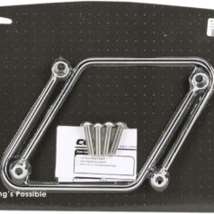 SADDLEBAG SUPPORT BRACKETS CHROME