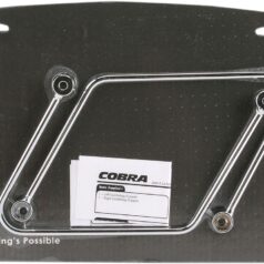 SADDLEBAG SUPPORT BRACKETS CHROME