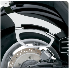 SADDLEBAG SUPPORTS CHROME HONDA