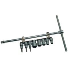 CRUZTOOLS TOOL KIT POWERDRIVE T-SOCKET-BIT SET