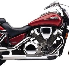 SLIP ON WITH SLASH CUT TIP CHROME