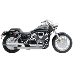 SLIP ON WITH SLASH CUT TIP CHROME
