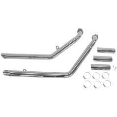 2 tum drag pipe avgassystem krom