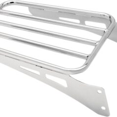 TUBULAR LUGGAGE RACK FOR SISSY BAR CHROME