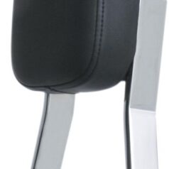 TALL SQUARE SISSY BAR WITH PAD CHROME