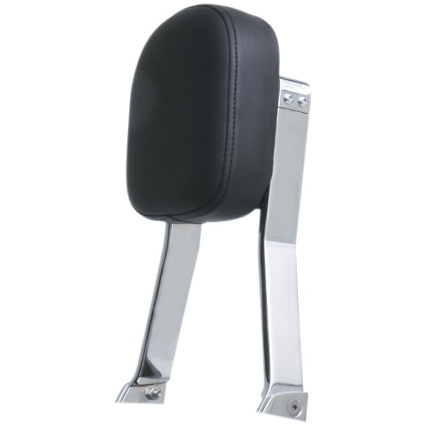 TALL SQUARE SISSY BAR WITH PAD CHROME YAMAHA