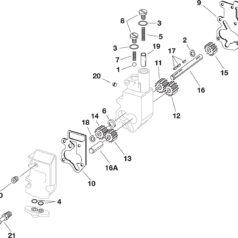 OIL PUMP DRIVE IDLER GEAR