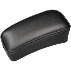 PILLION PAD SMALL NAUGAHYDE SMOOTH BLACK
