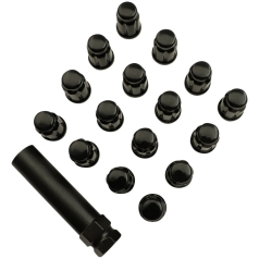 LUGNT 3/8 SPLIND BLK 16PK