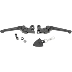 LEVER SET ANTHEM ALUMINUM BLACK