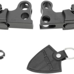 LEVER SET ANTHEM ALUMINUM BLACK