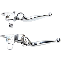 LEVER SET JOURNEY ALUMINUM CHROME NATURAL