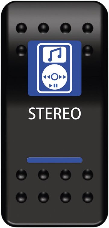 SWITCH ROCKER STEREO