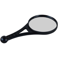 MIRROR DUALSPORT ROUND BLACK