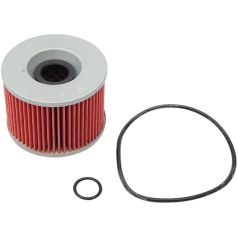 OIL FILTER PERFORMANCE REPLACEMENT PAPER RED