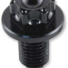 DRAIN PLUG 8X1.25X24 BLACK