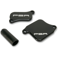 BLOCK OFF PLATE BLACK