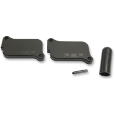 BLOCK OFF PLATE BLACK