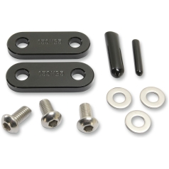 BLOCK OFF PLATE BLACK