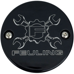 Tändningskåpa CROSS WRENCH LOGO Till Harley Davidson M8 Svart